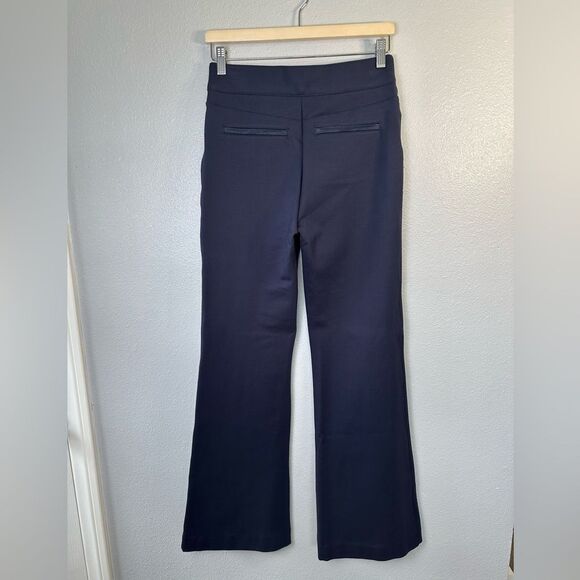 NWT*** SPANX pbp Hi Rise Flare Pants in Classic Navy - Size M - Picture 9 of 15